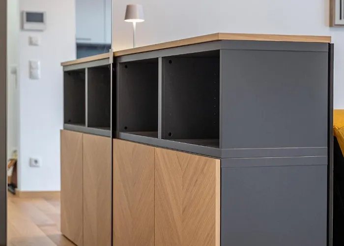 Modernes Mit Sonniger Dachterrasse شقة *